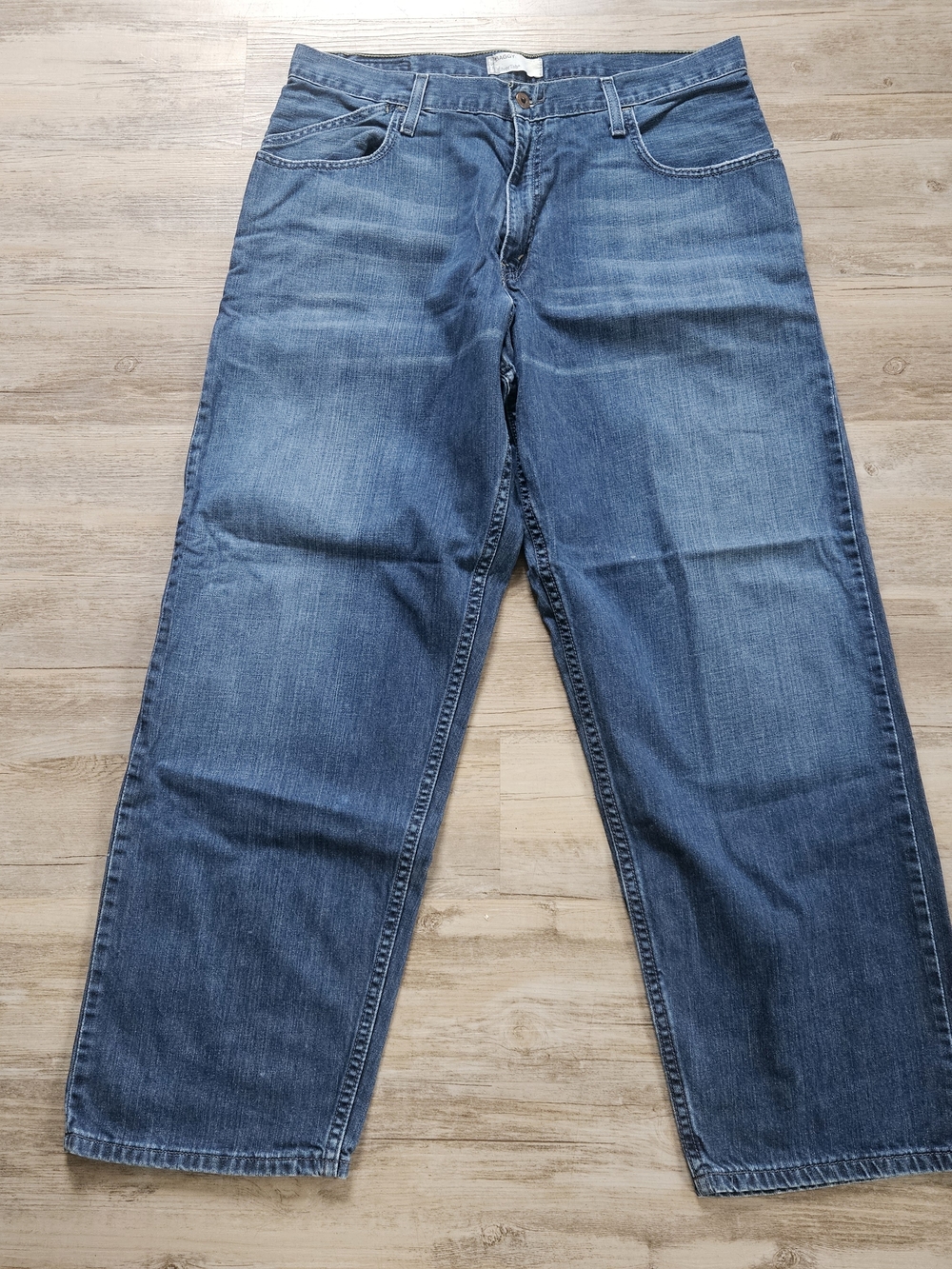 Y2k Levi's Silvertab Men's Classic Baggy Fit Blue Demin Jeans 36x32 SkaterY2k